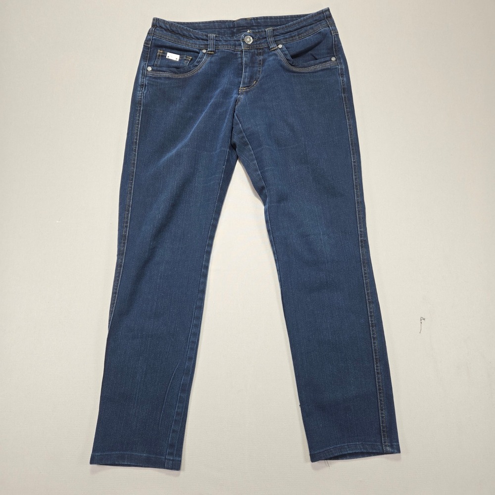 KÜHL Size 6 Regular‎ Blue Denim Jeans Straight Leg Womens Apparel